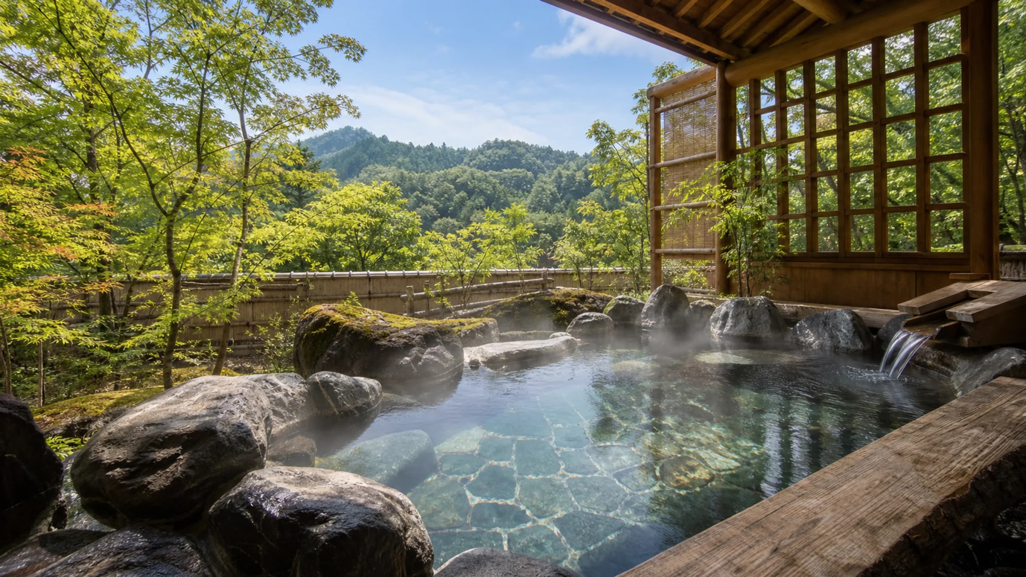 温泉、旅館、回復のリズム